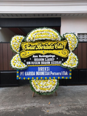 Papan Bunga Duka di Lembean Timur